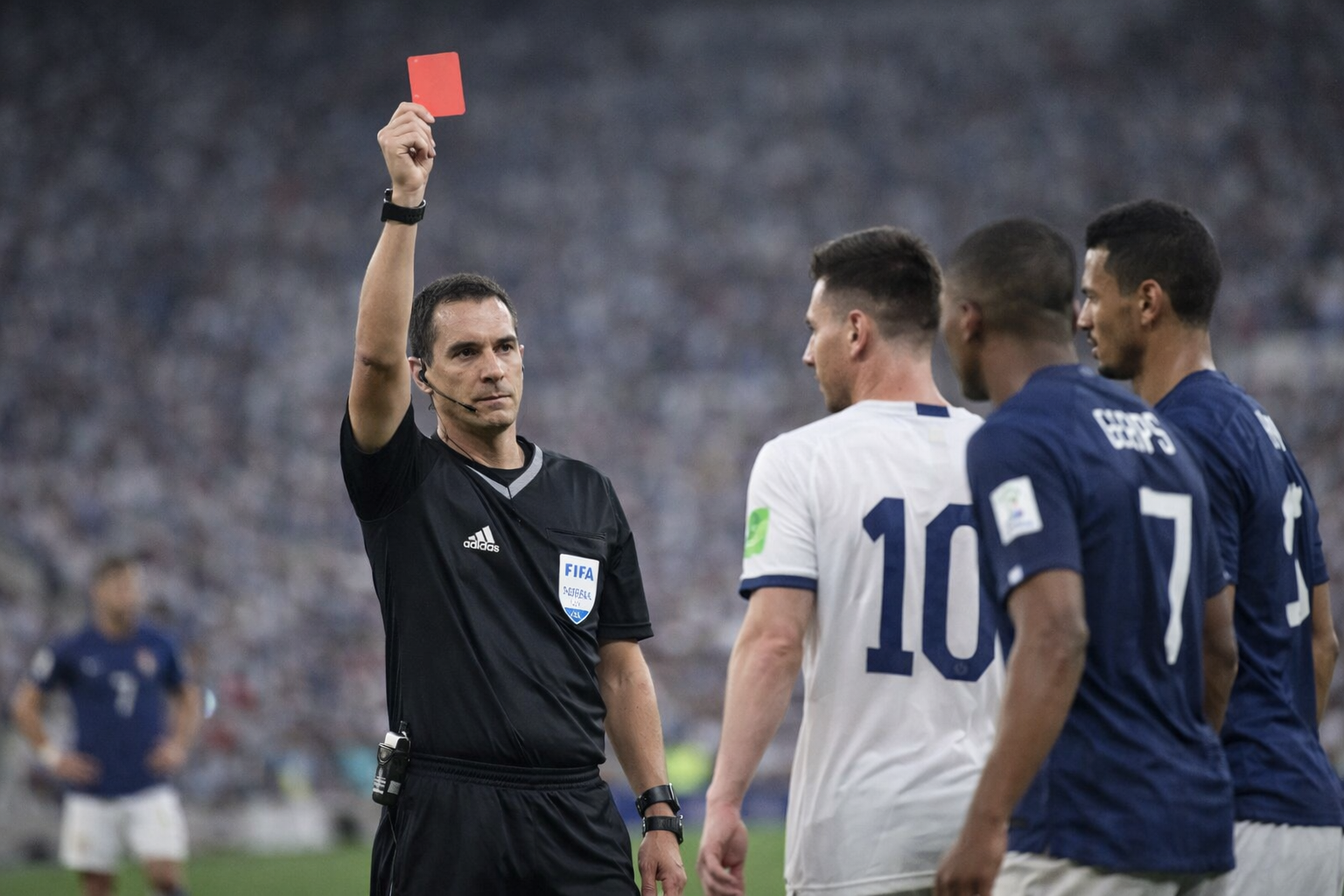 2026 世界杯红牌停赛几场？红牌追加处罚规则说明